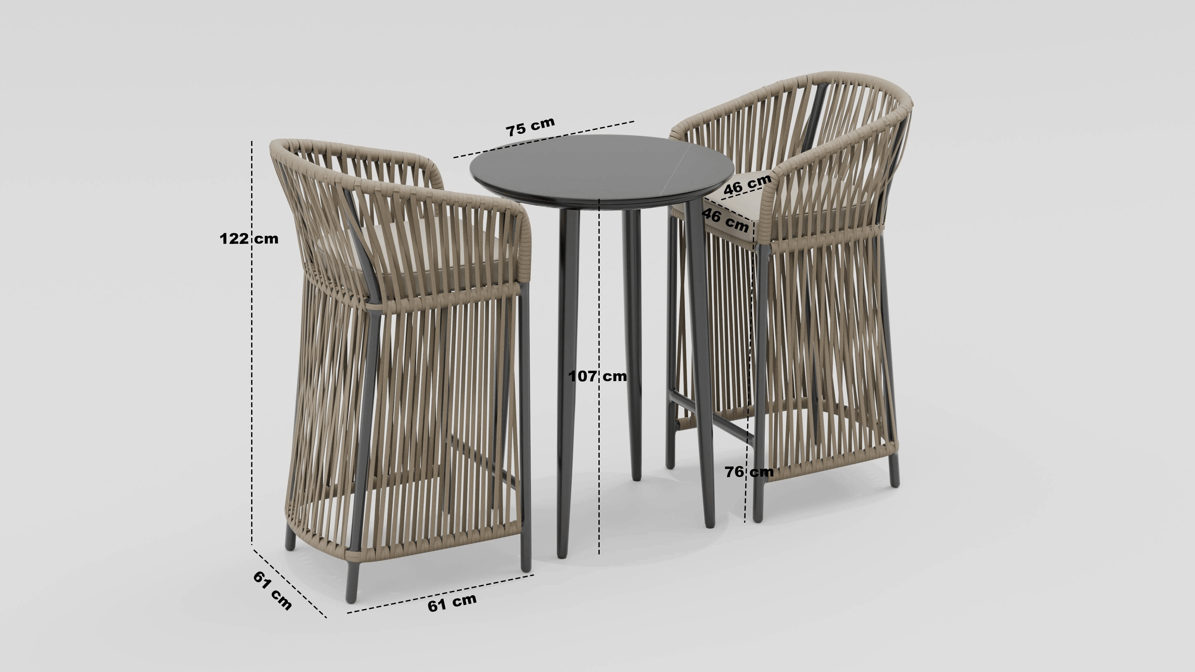Leonie Bar Dining Set
