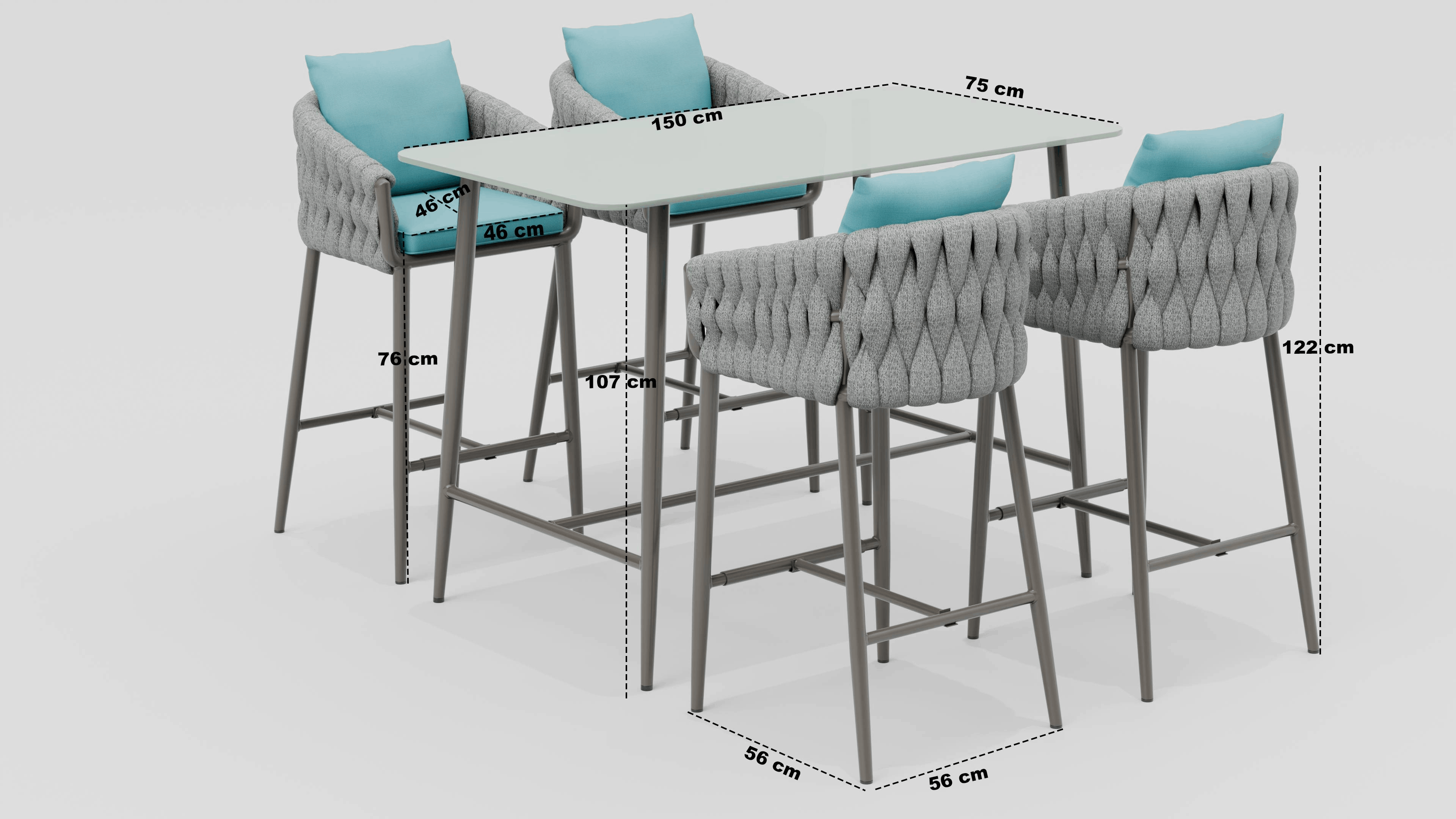 Lumi Bar Dining Set