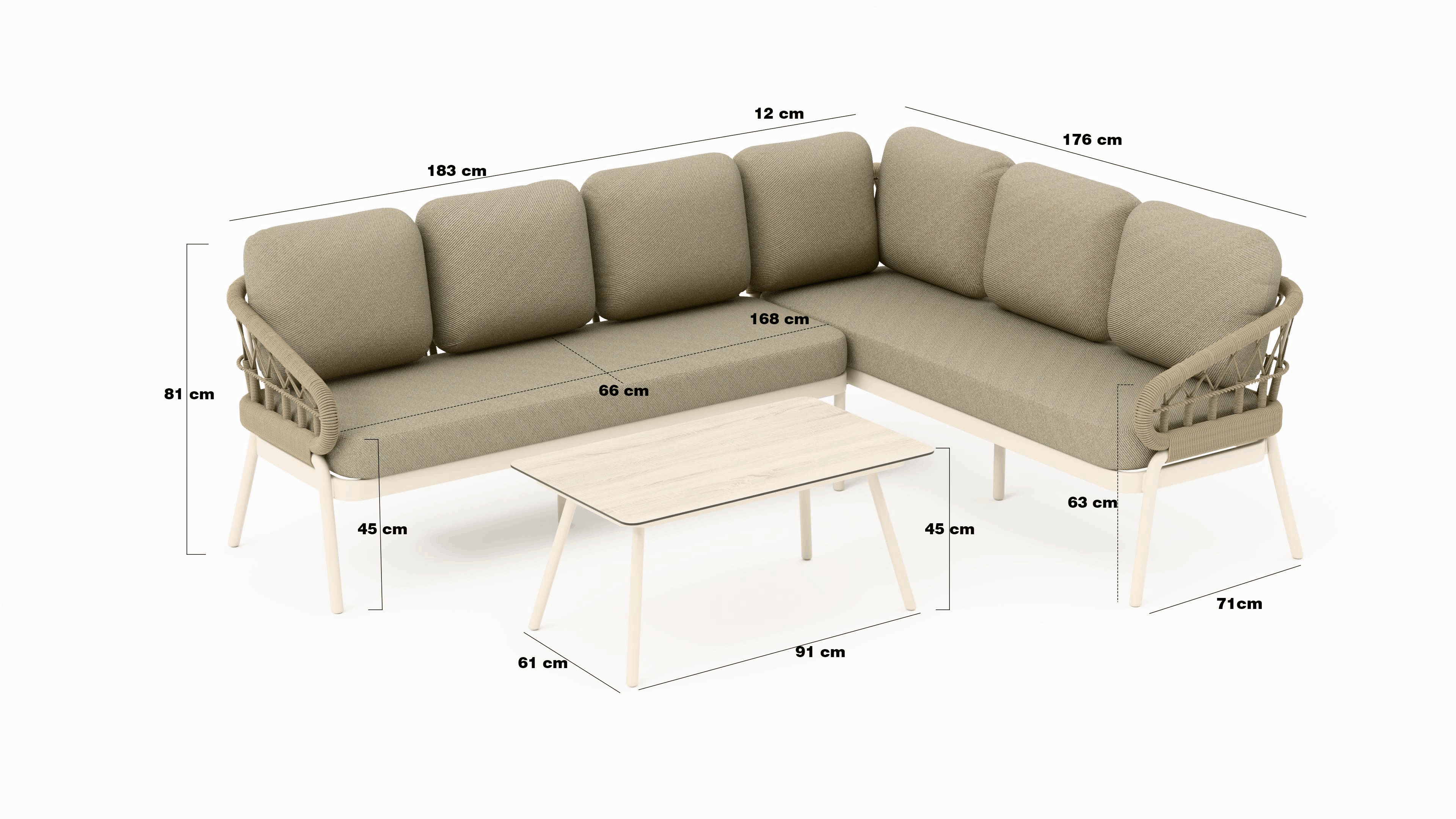 Alicia Sofa Set