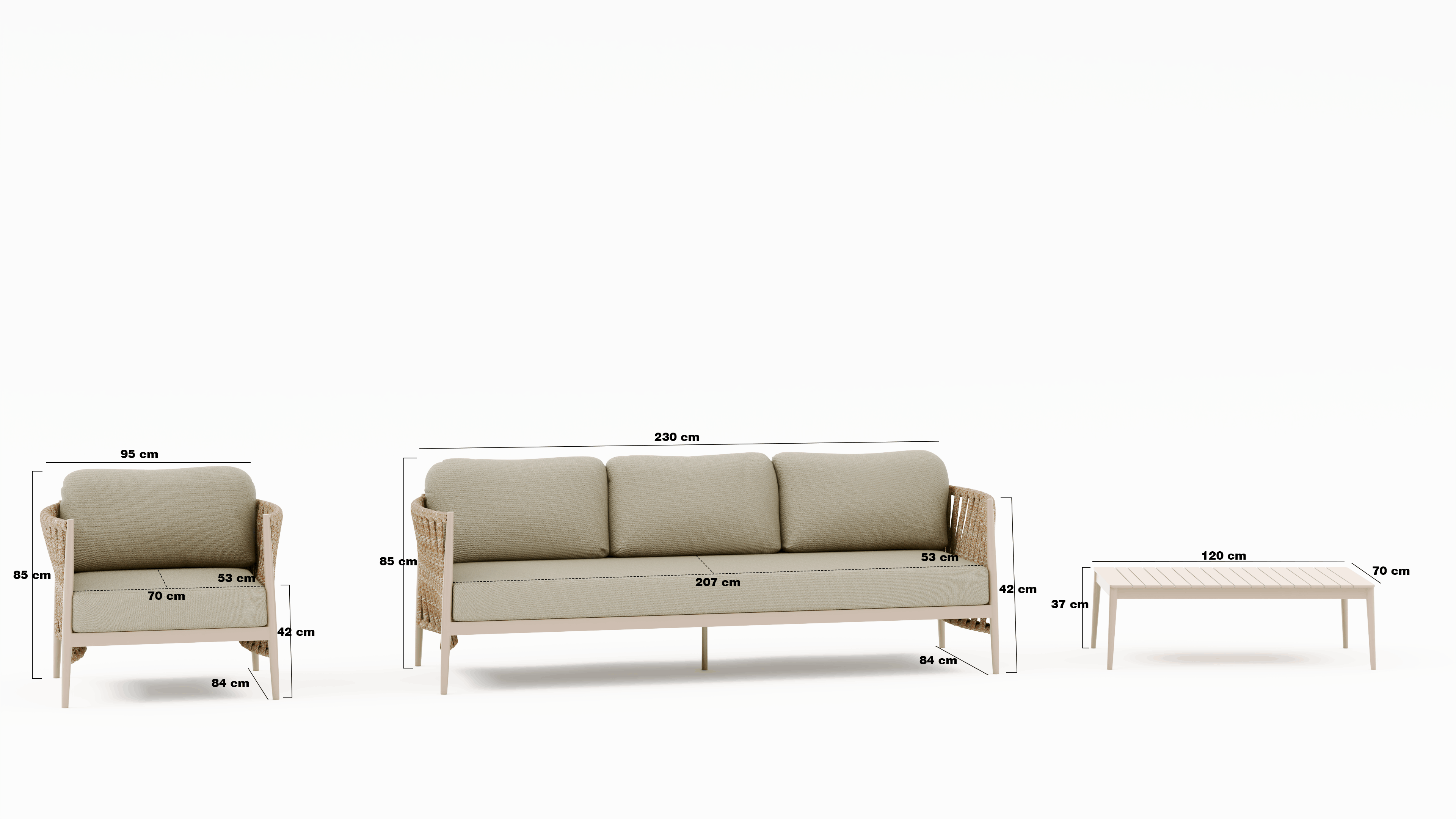Lina Sofa Set