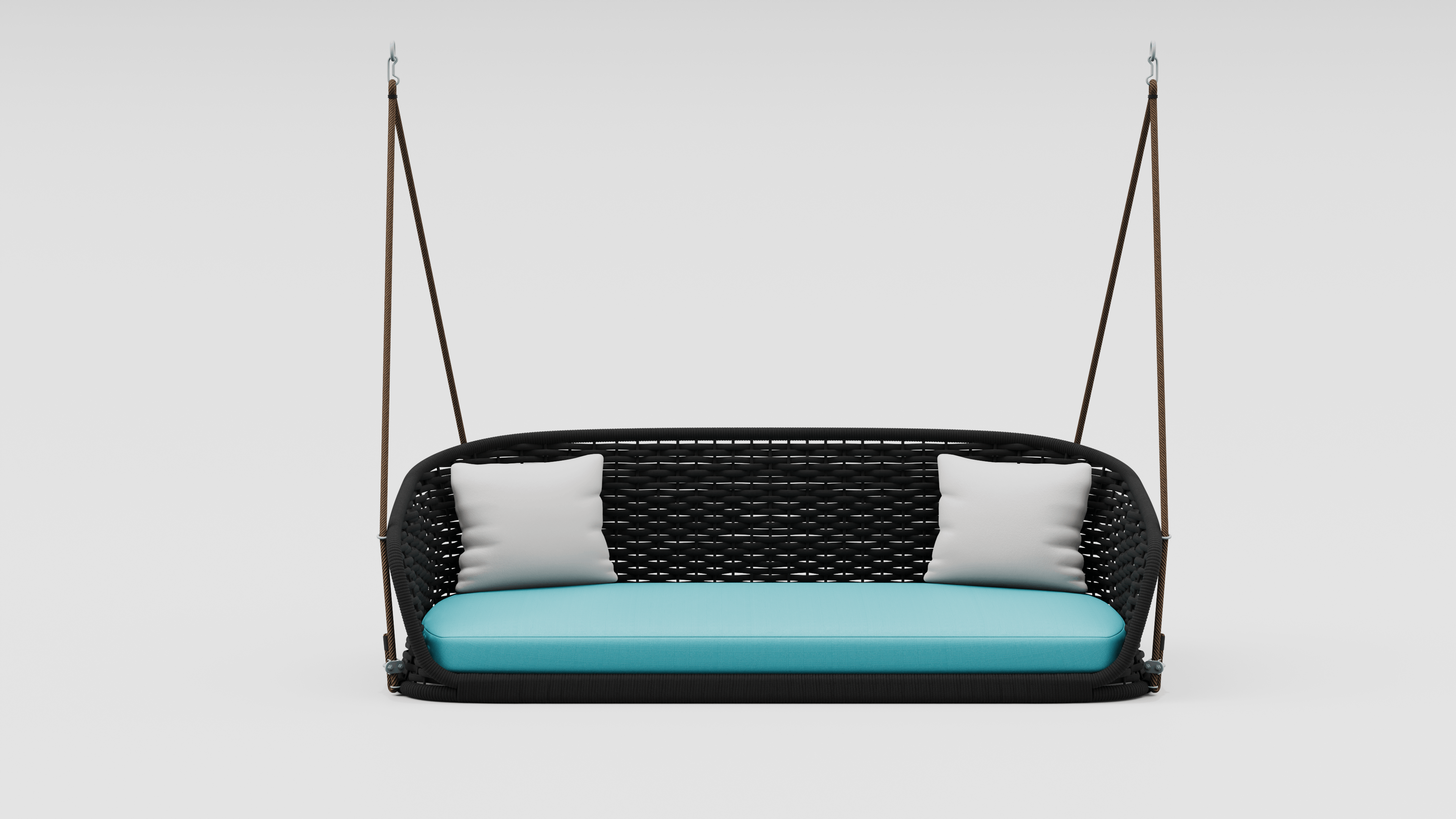 Milan Double Seater Outdoor Swing Set