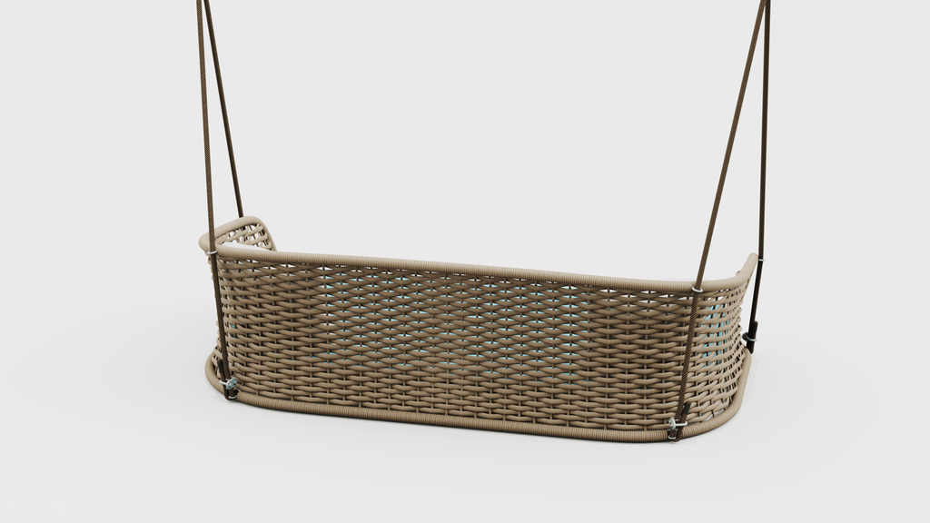 Milan Double Seater Outdoor Swing Set