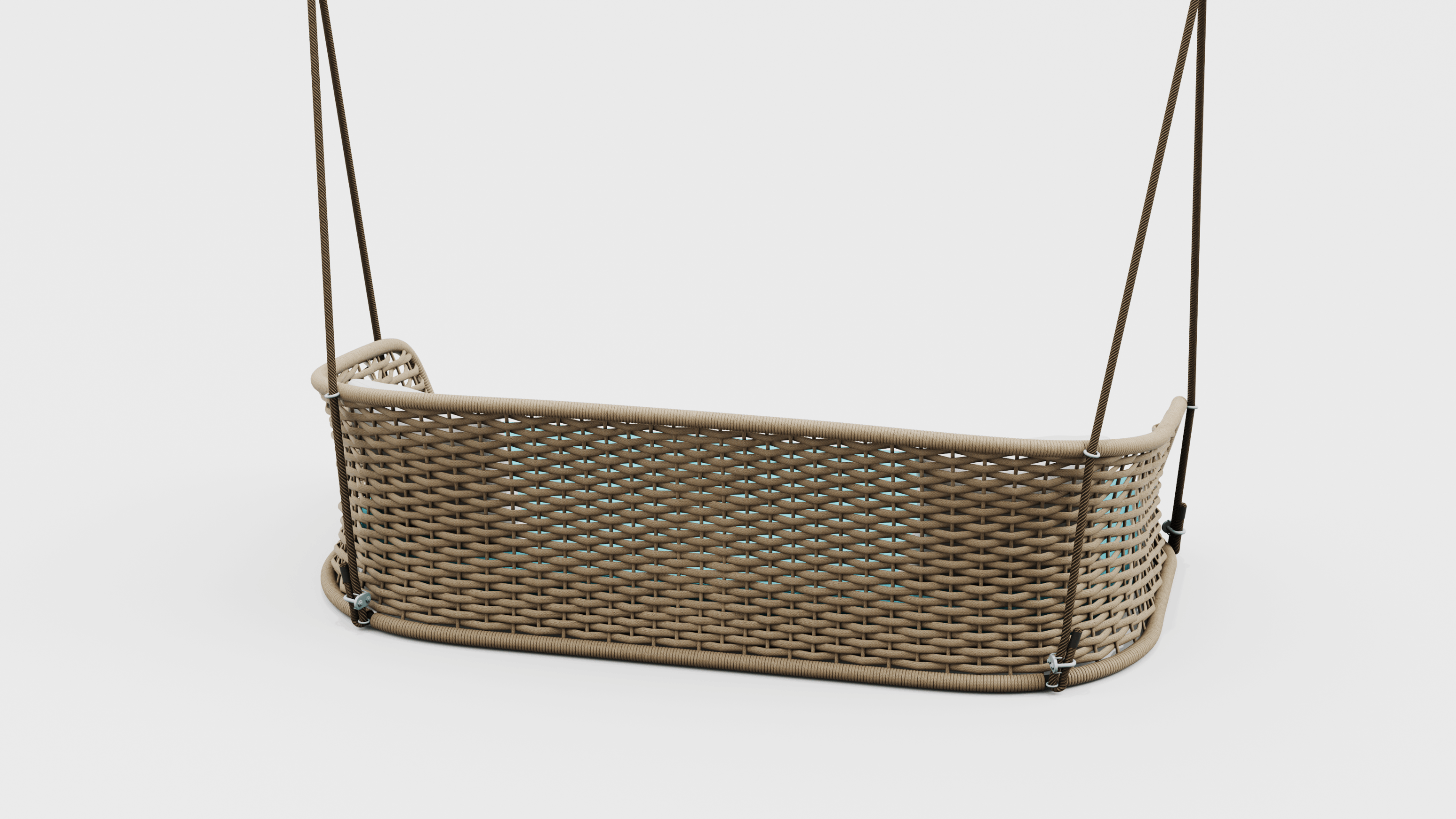 Milan Double Seater Outdoor Swing Set