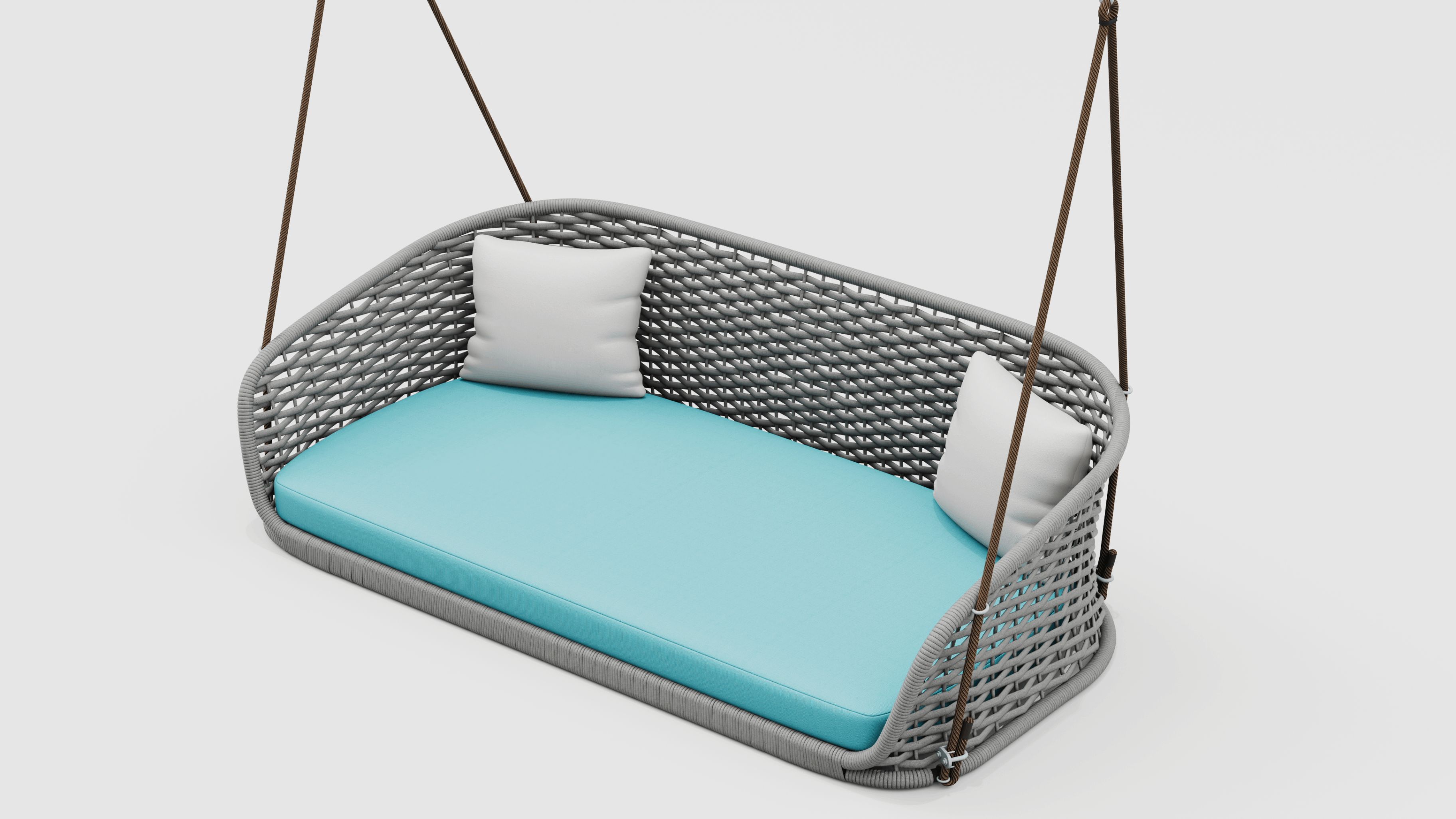 Milan Double Seater Outdoor Swing Set