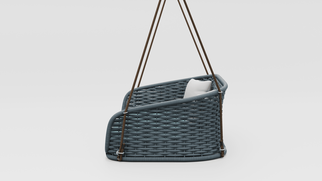 Milan Double Seater Outdoor Swing Set