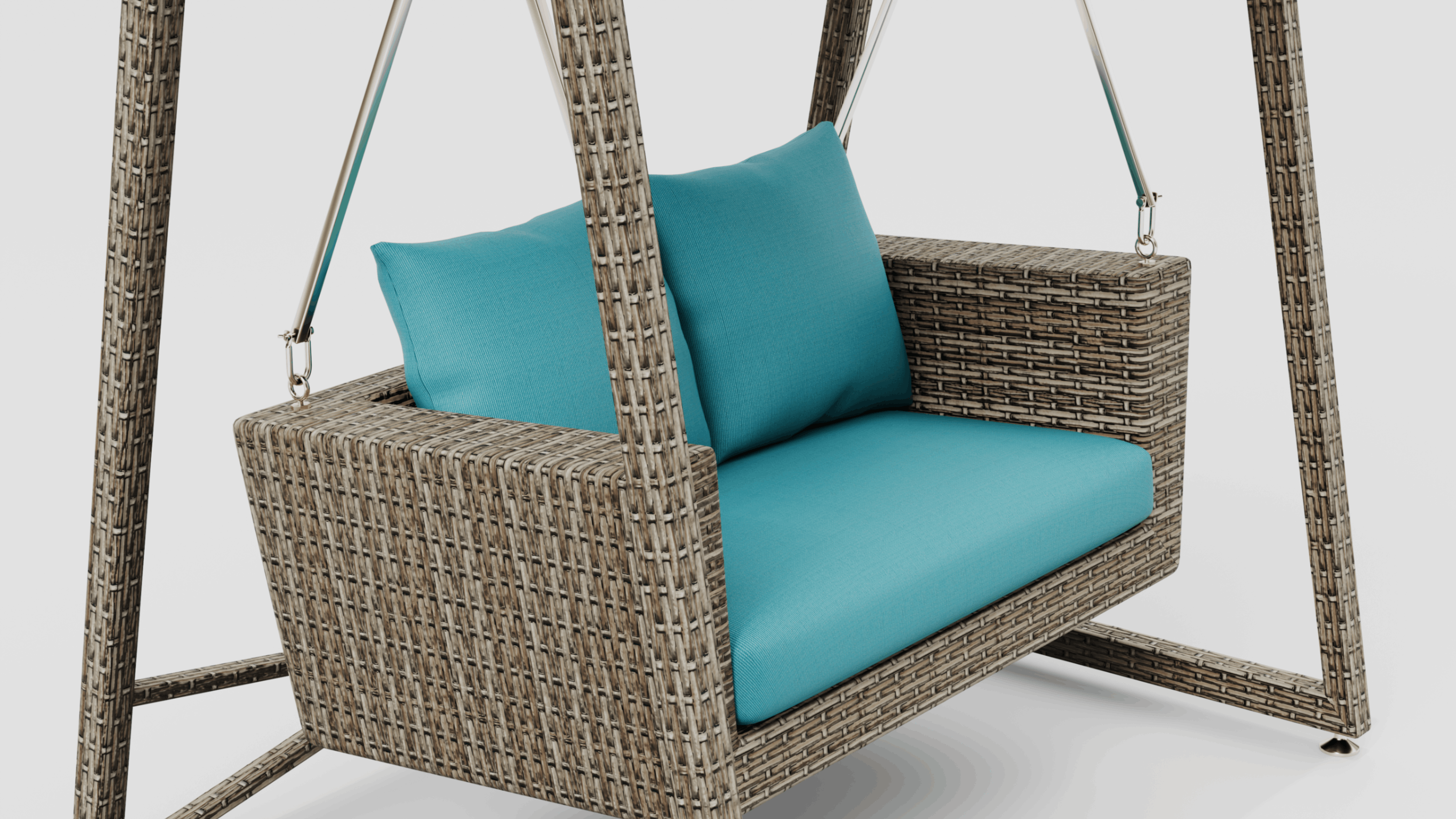 Aura Double Seater Outdoor Swing Set