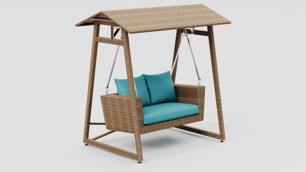 Aura Double Seater Outdoor Swing Set