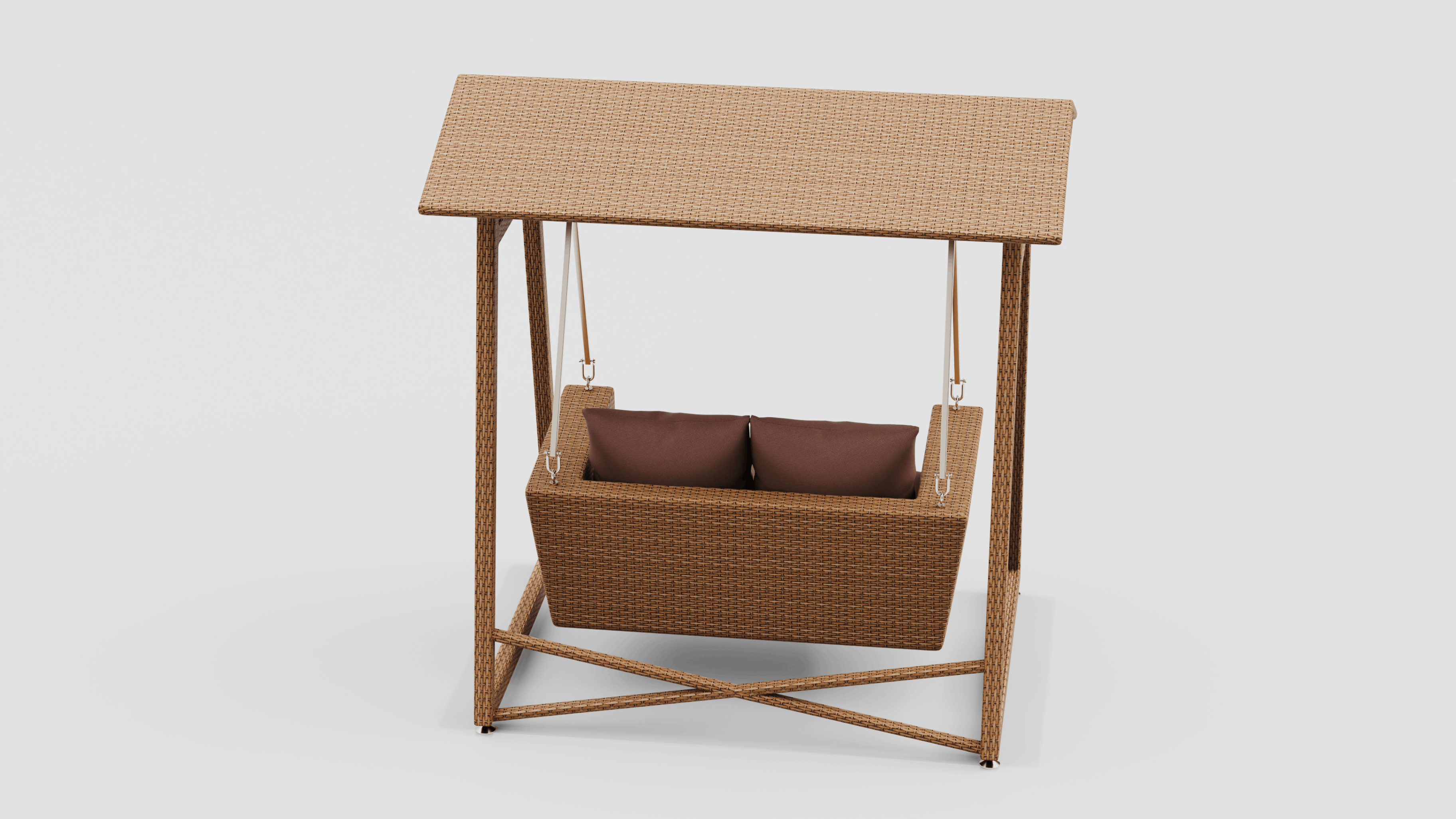 Aura Double Seater Outdoor Swing Set