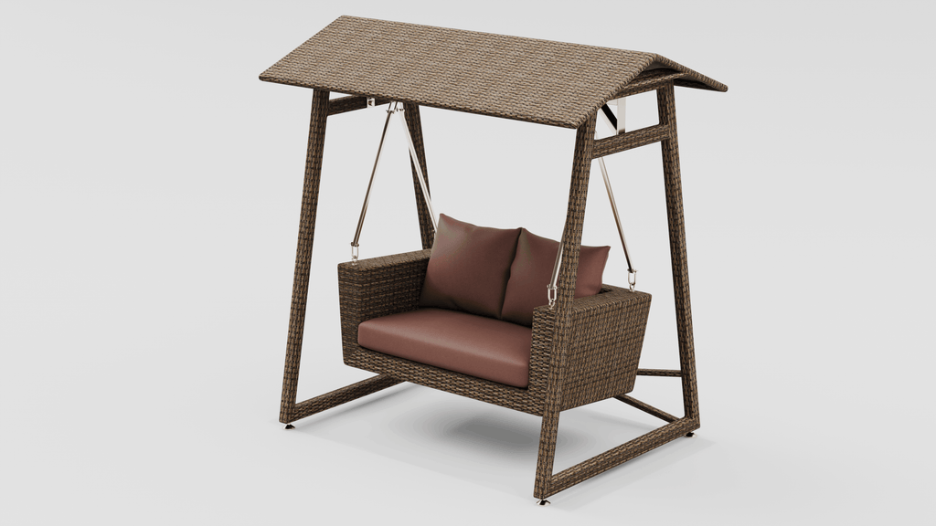 Aura Double Seater Outdoor Swing Set