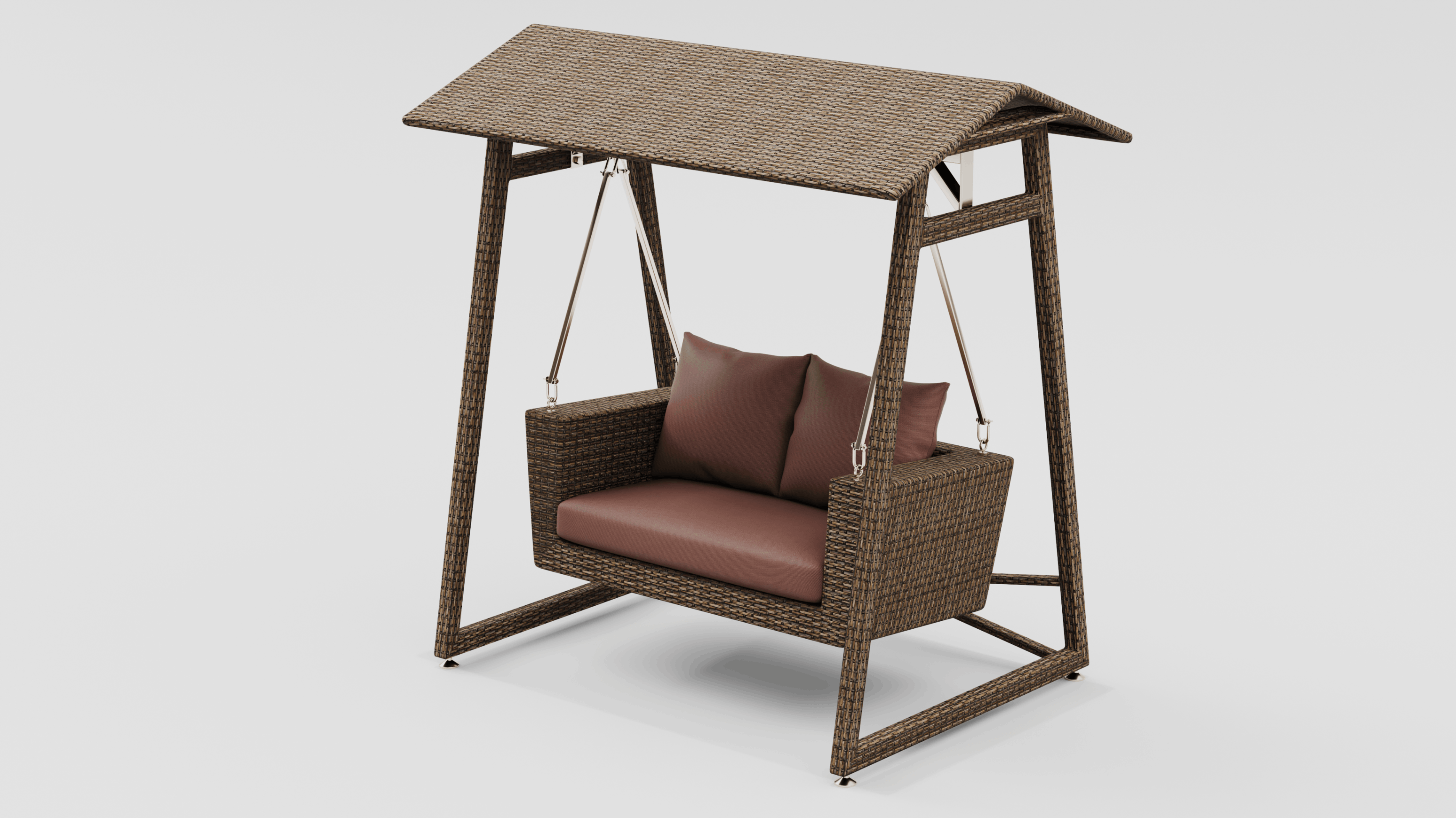 Aura Double Seater Outdoor Swing Set