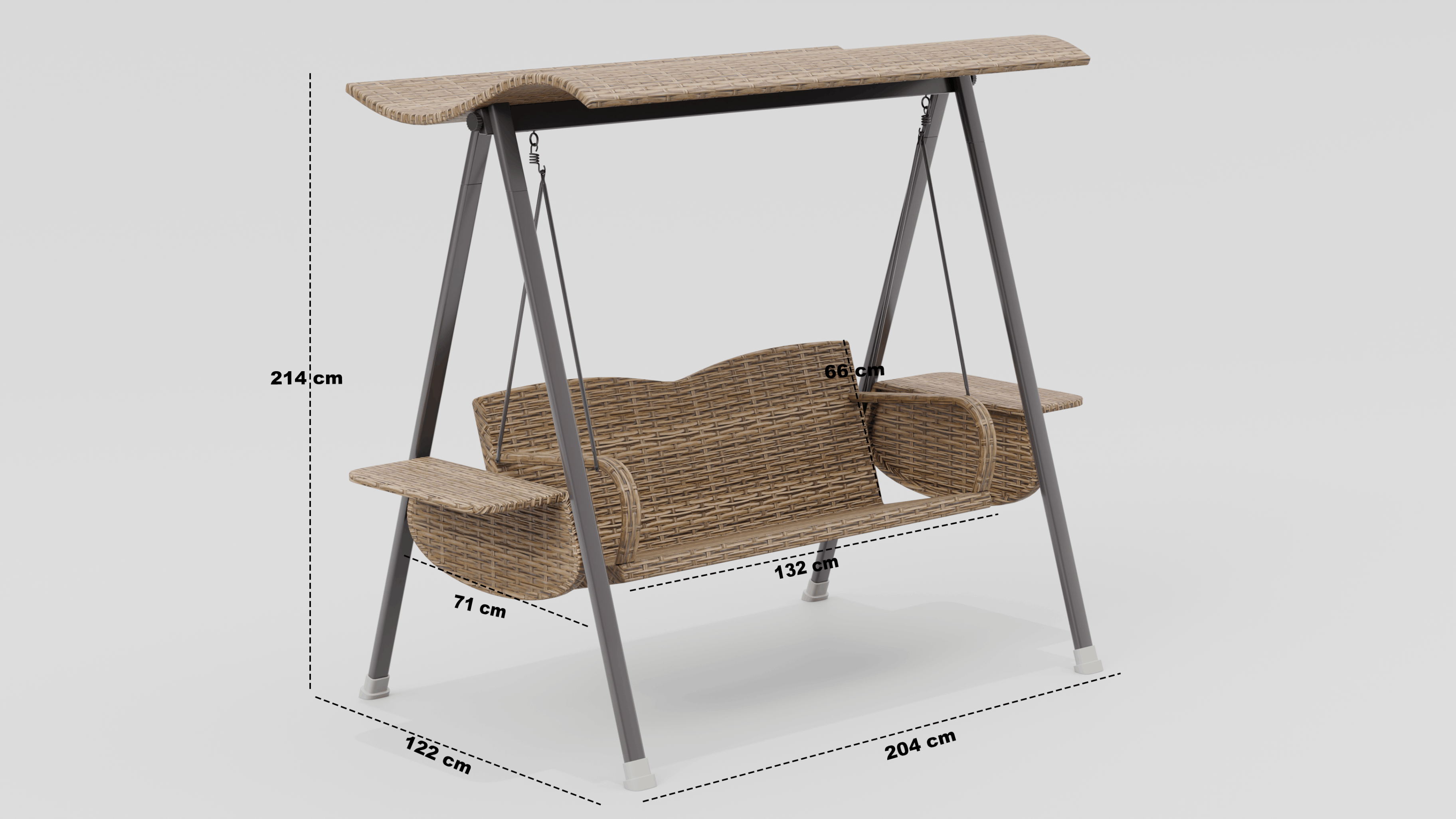 Marius Outdoor Swing Set