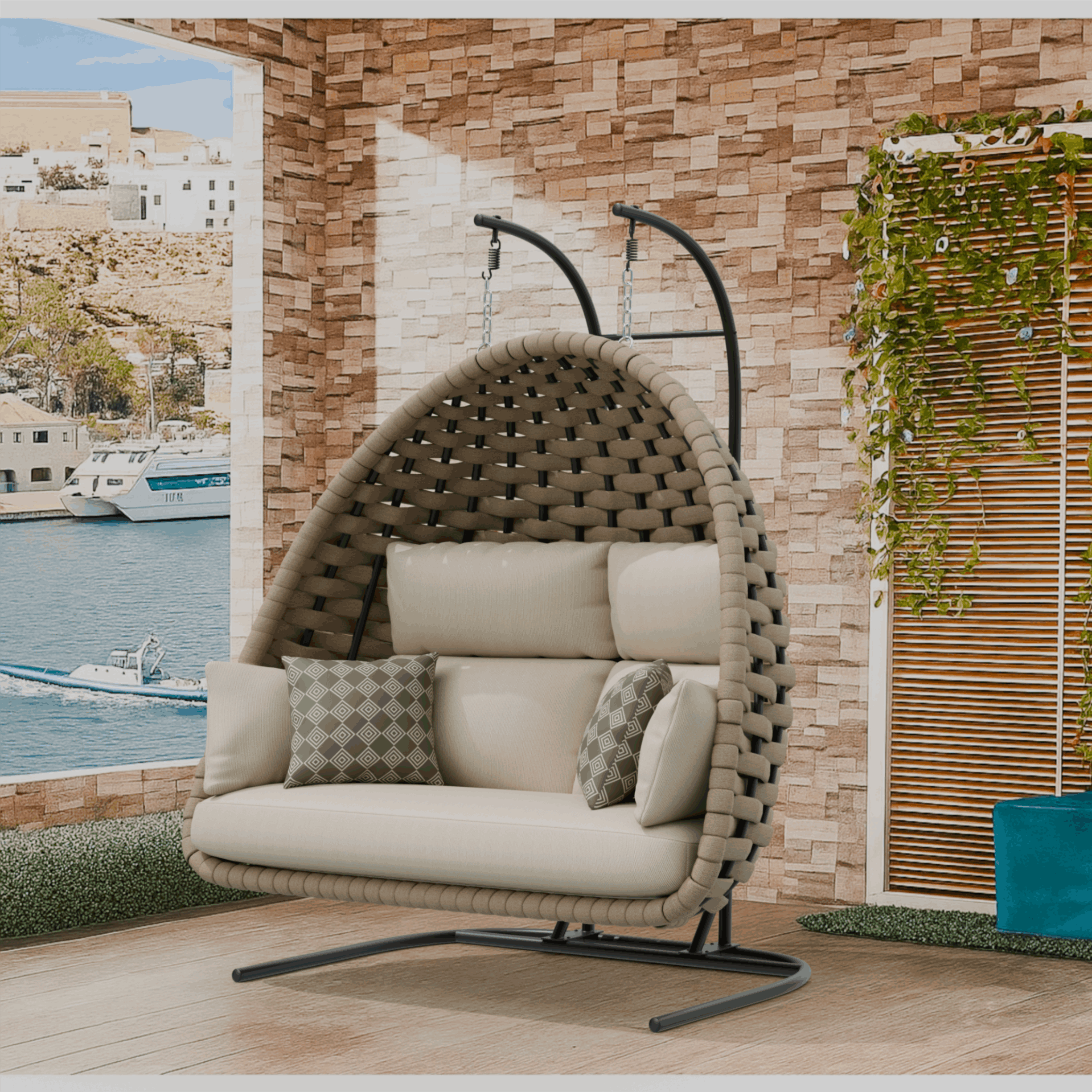 Irina Double Seater Swing Chair