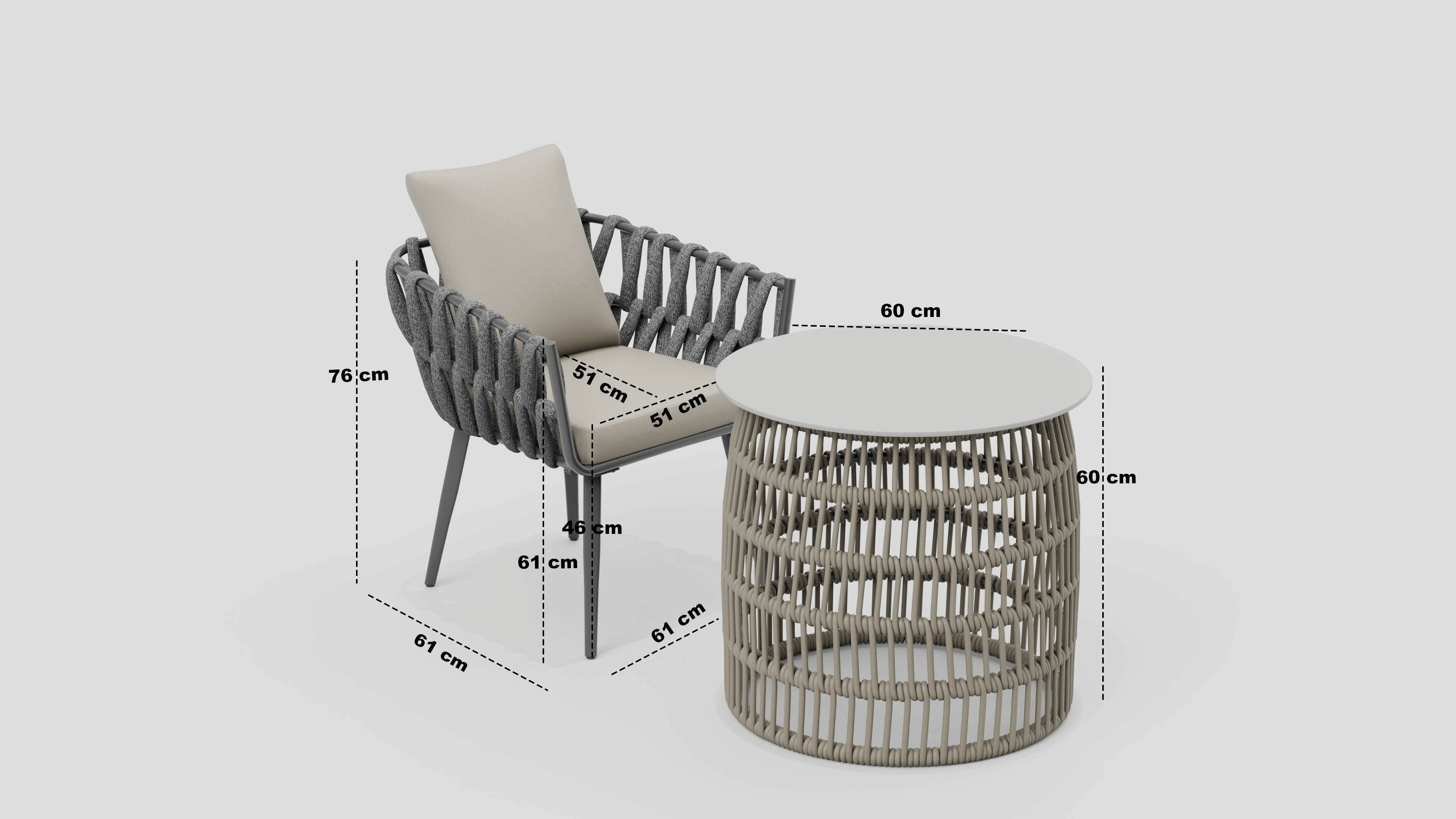 Melina Patio Set