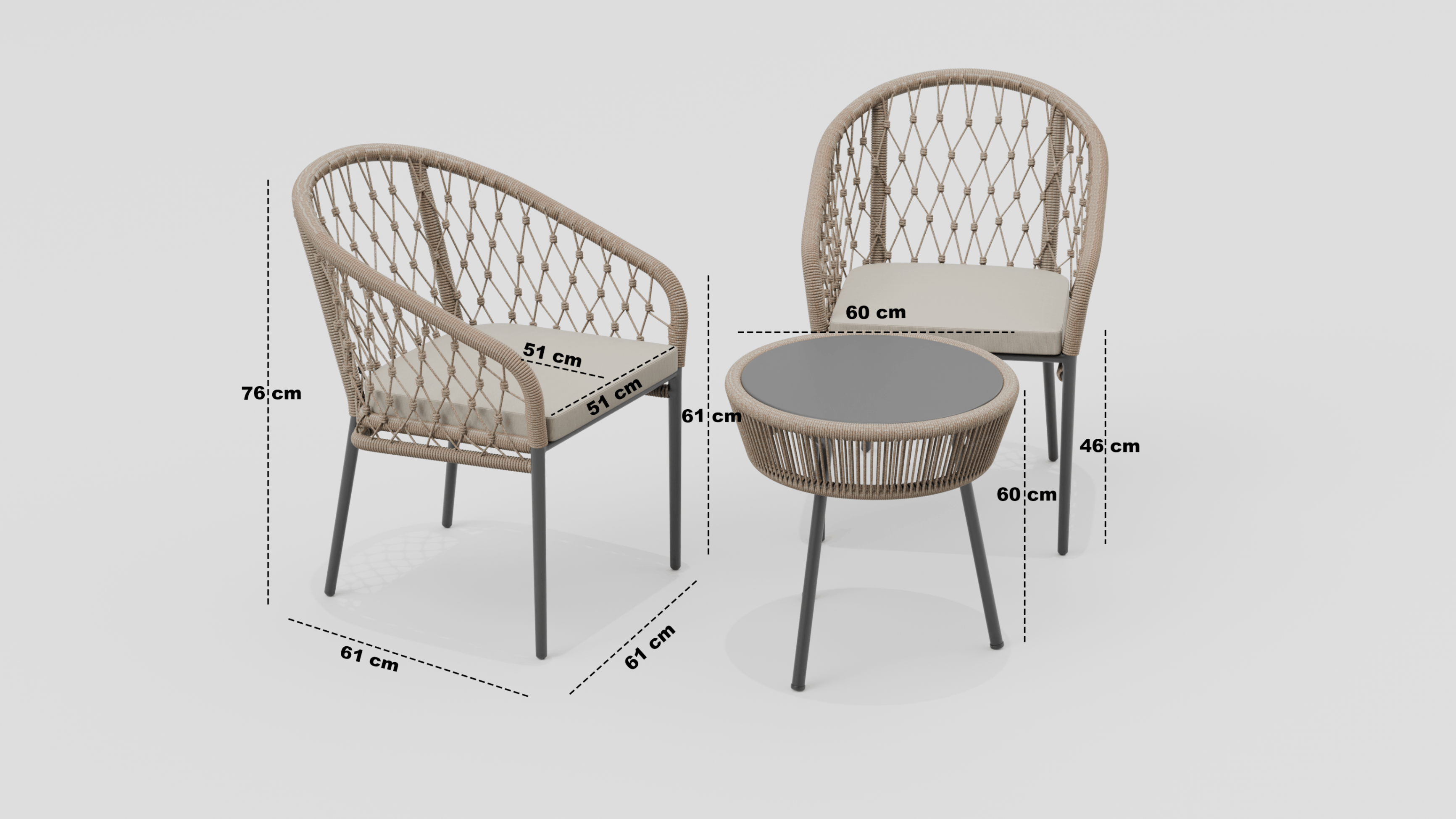 Erwin Patio Set