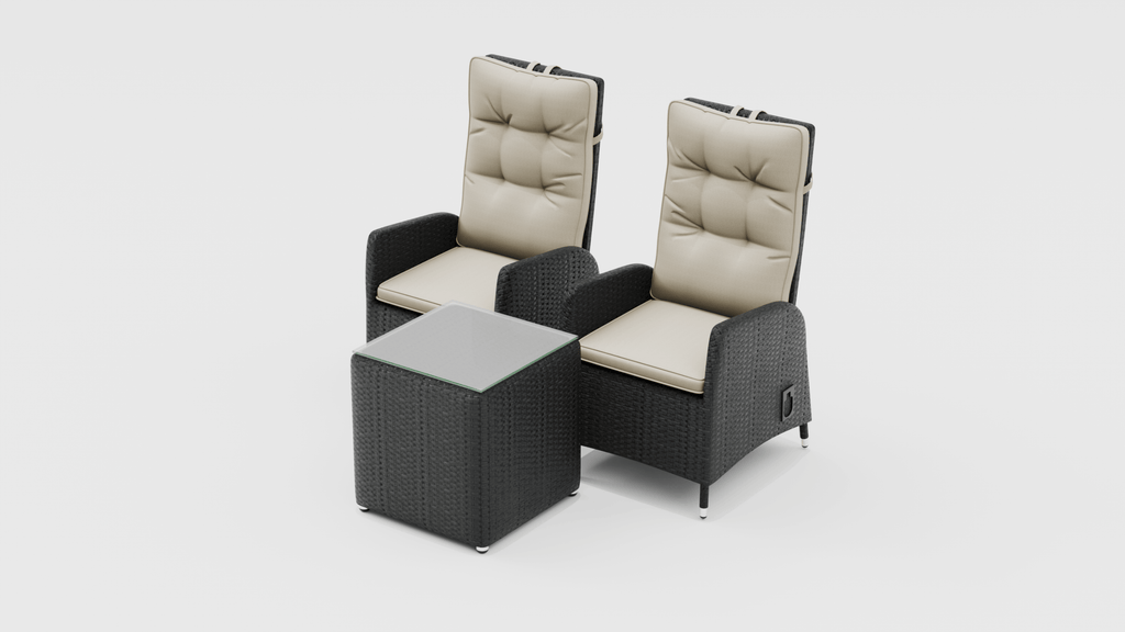 Susanne Patio Recliner Set