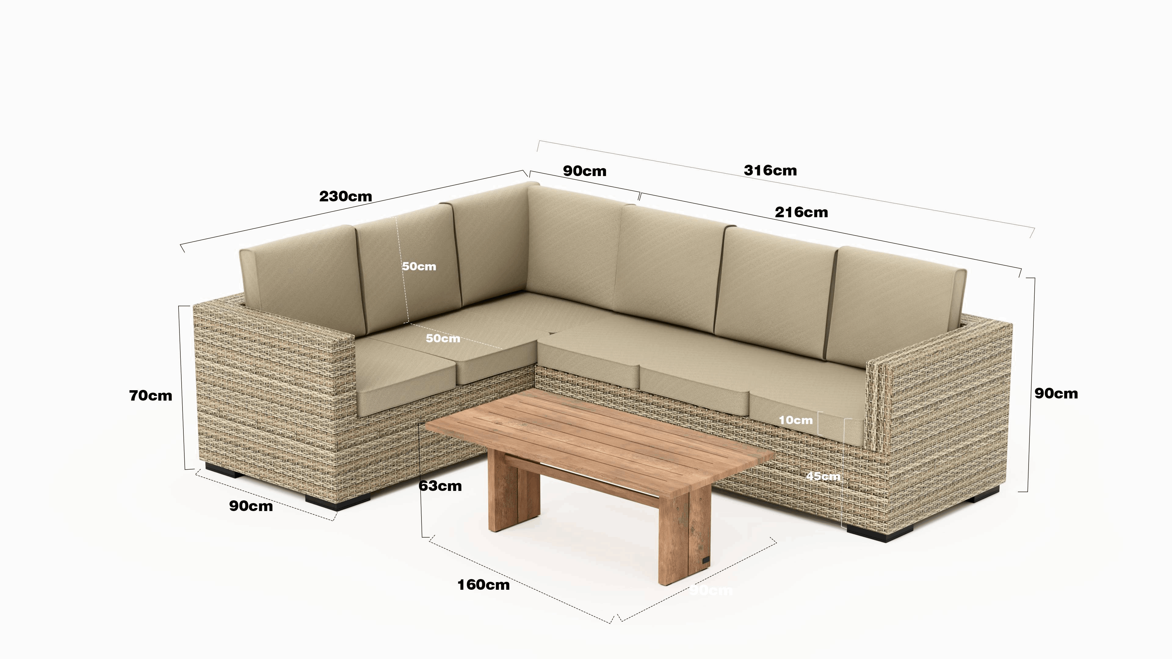 Carmen Sofa Set