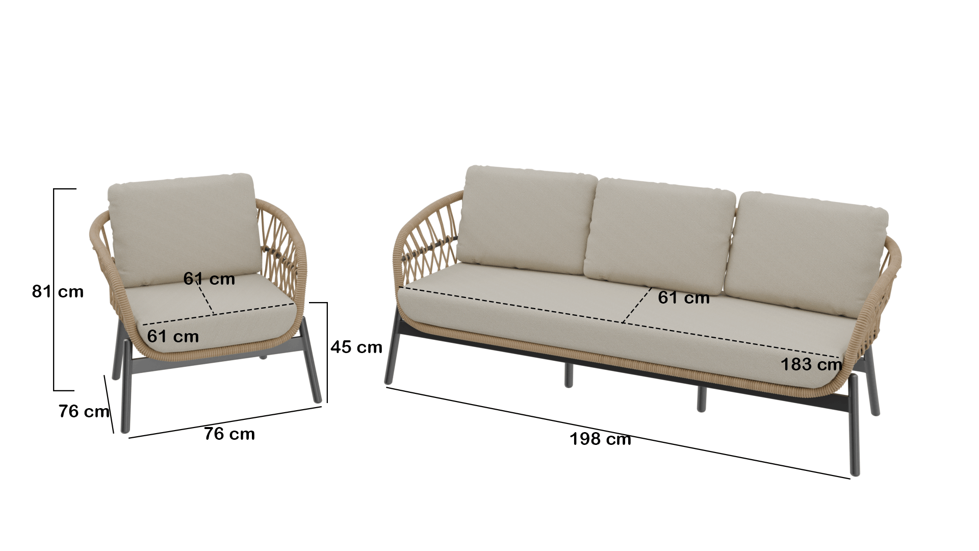 Emil Sofa Set