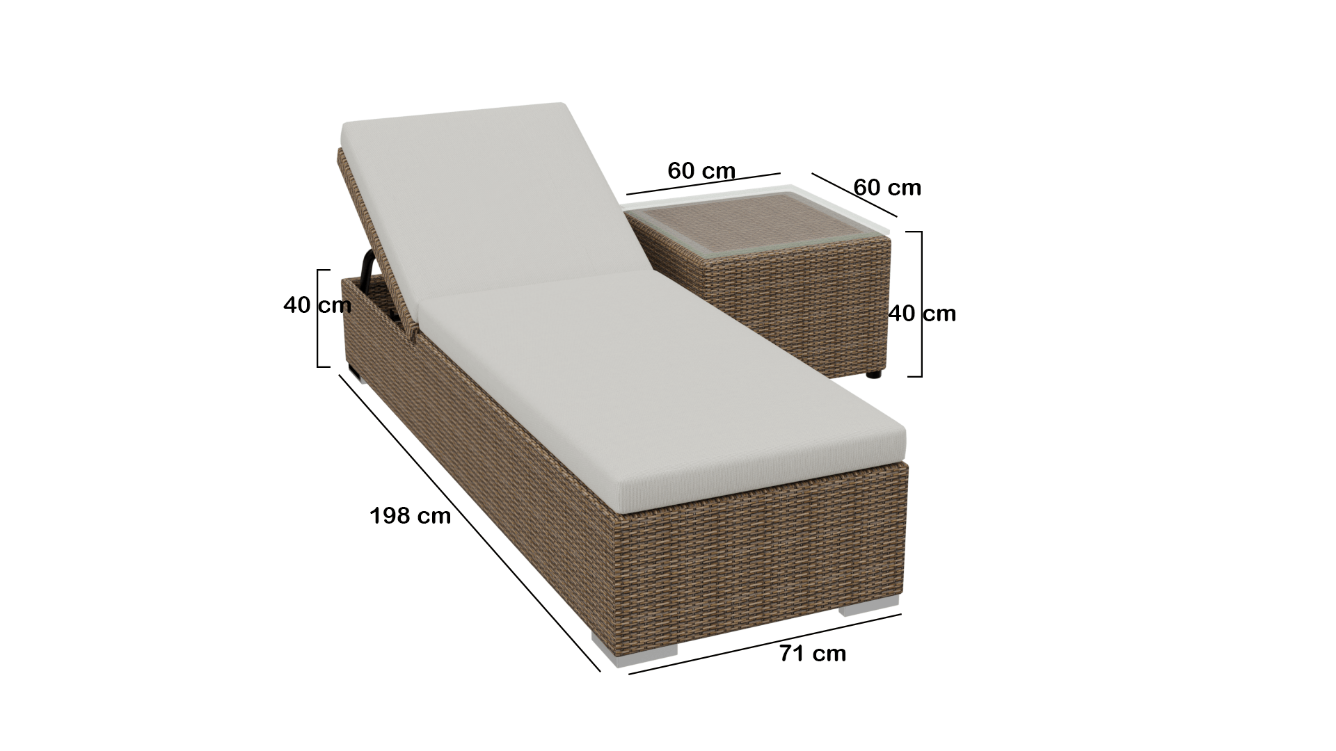 Carlo Sun Lounger