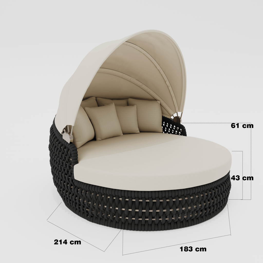 Cyrilo Outdoor Sunbed