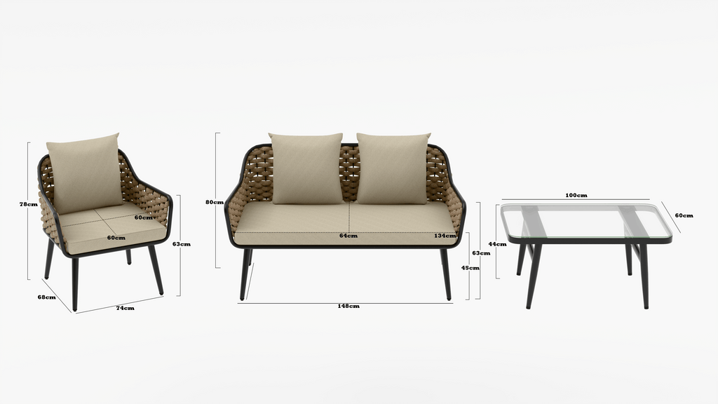 Carina Sofa Set