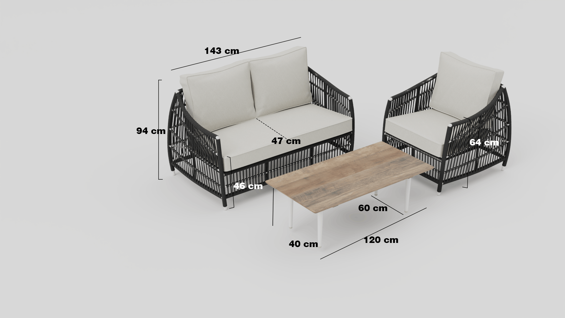 Emerson Sofa Set