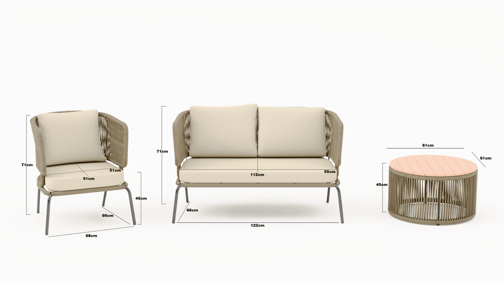 Nicole Sofa Set