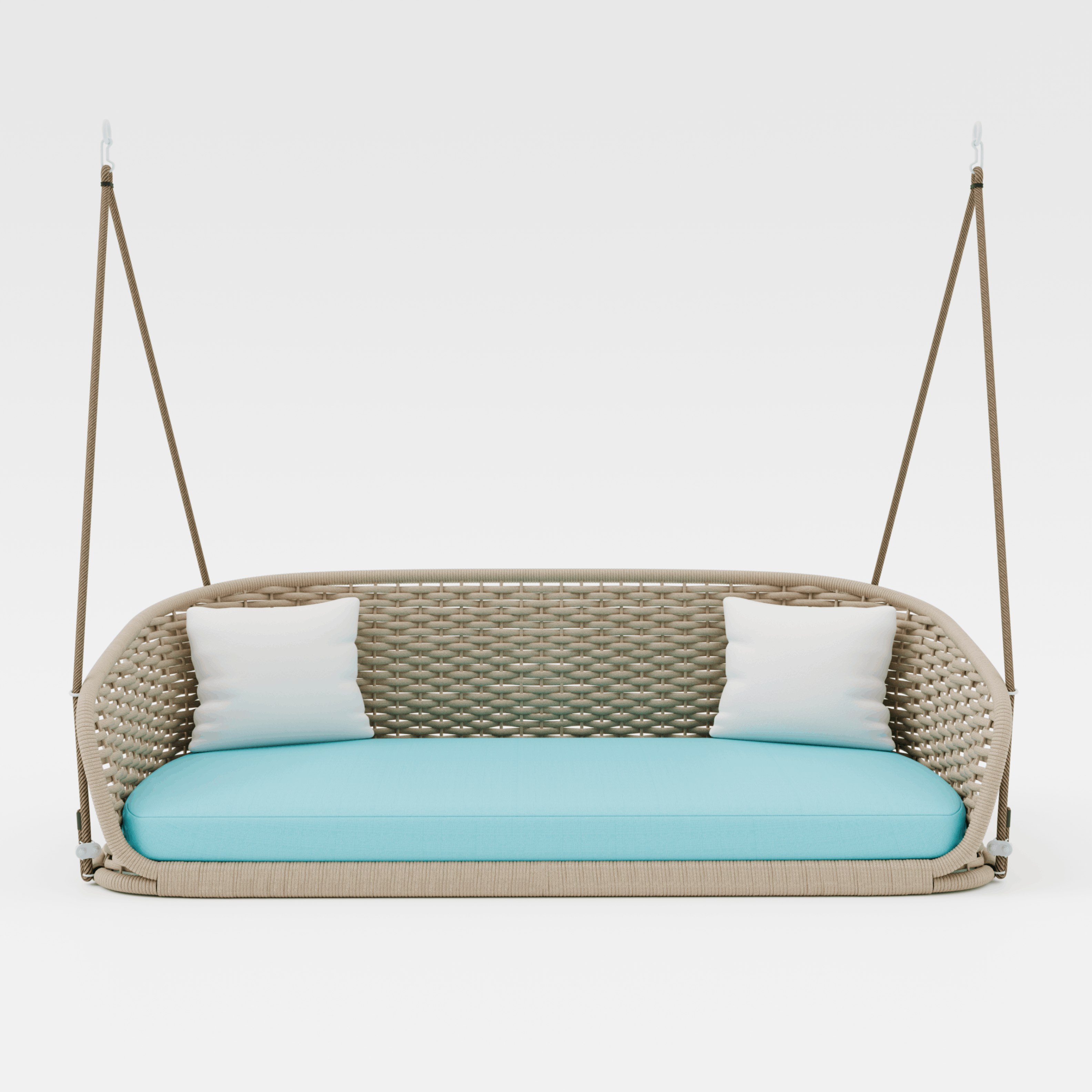 Milan Double Seater Outdoor Swing Set