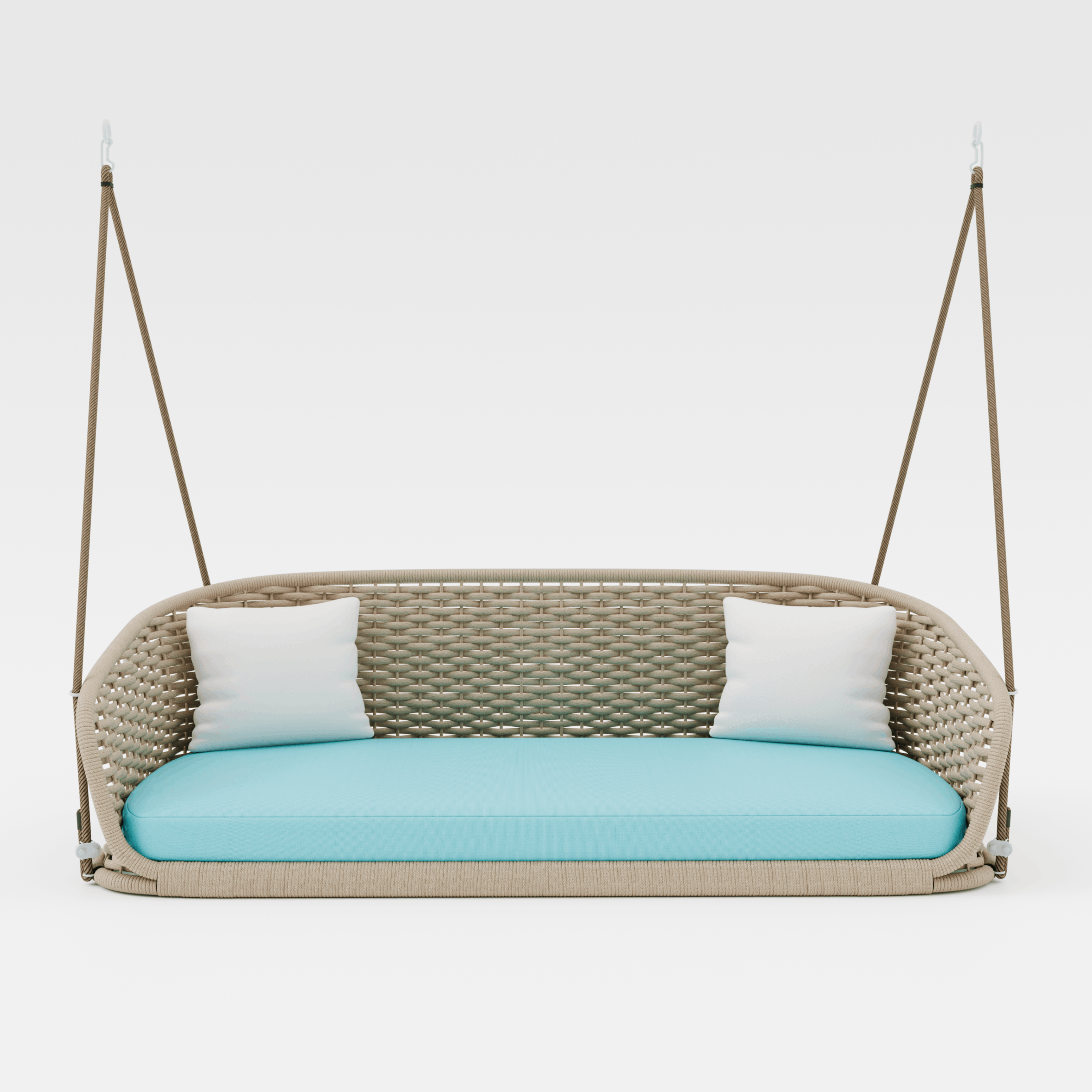 Milan Double Seater Outdoor Swing Set