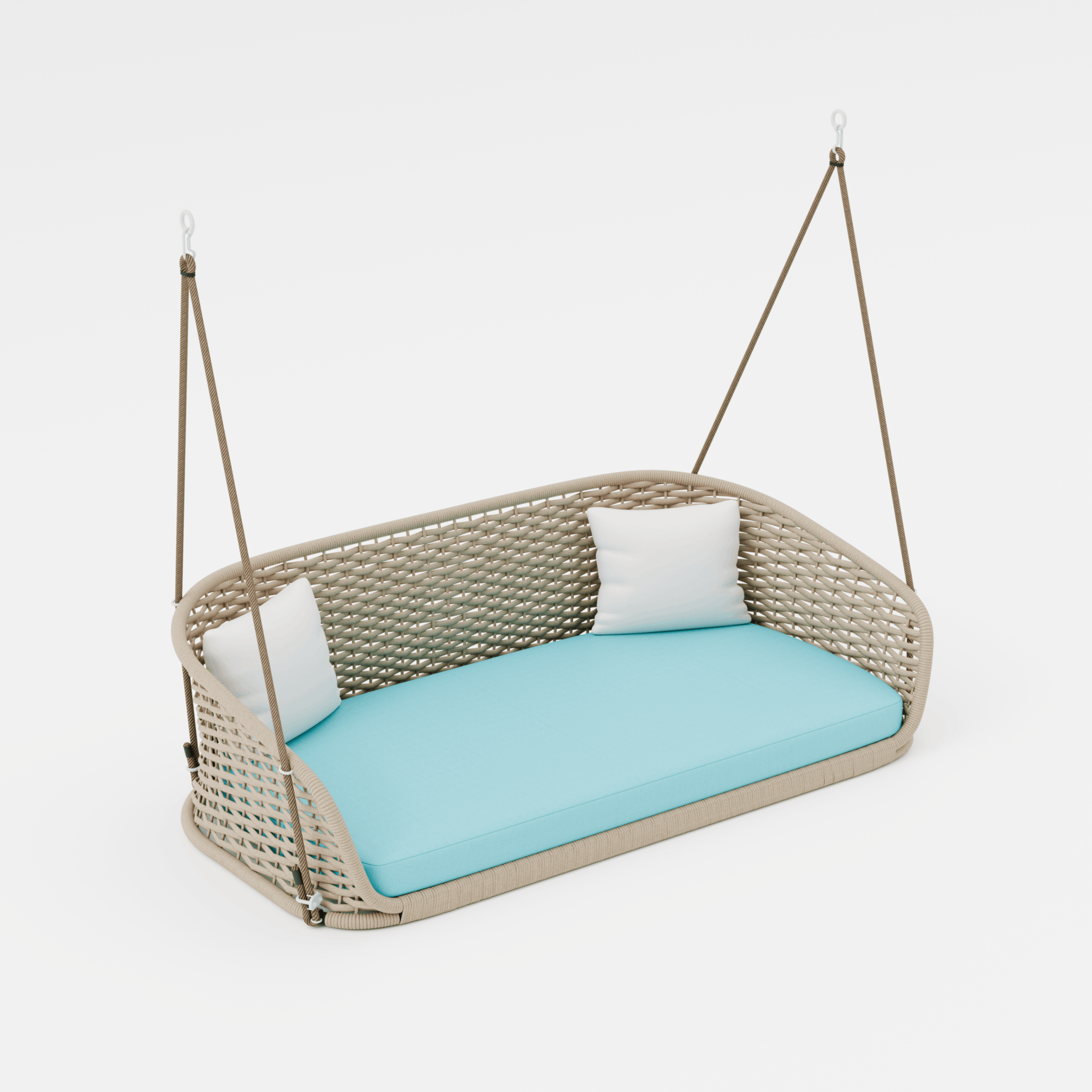 Milan Double Seater Outdoor Swing Set