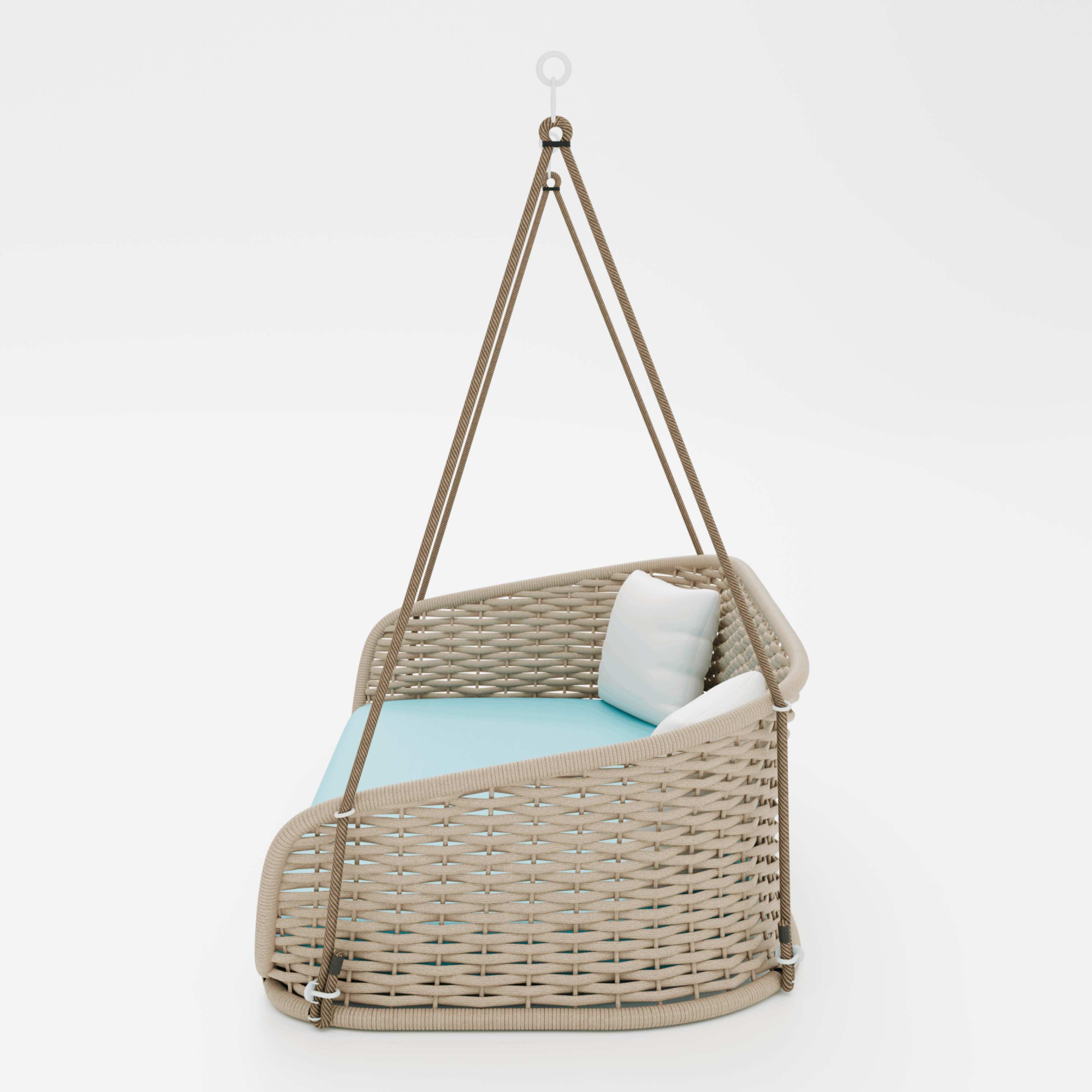 Milan Double Seater Outdoor Swing Set