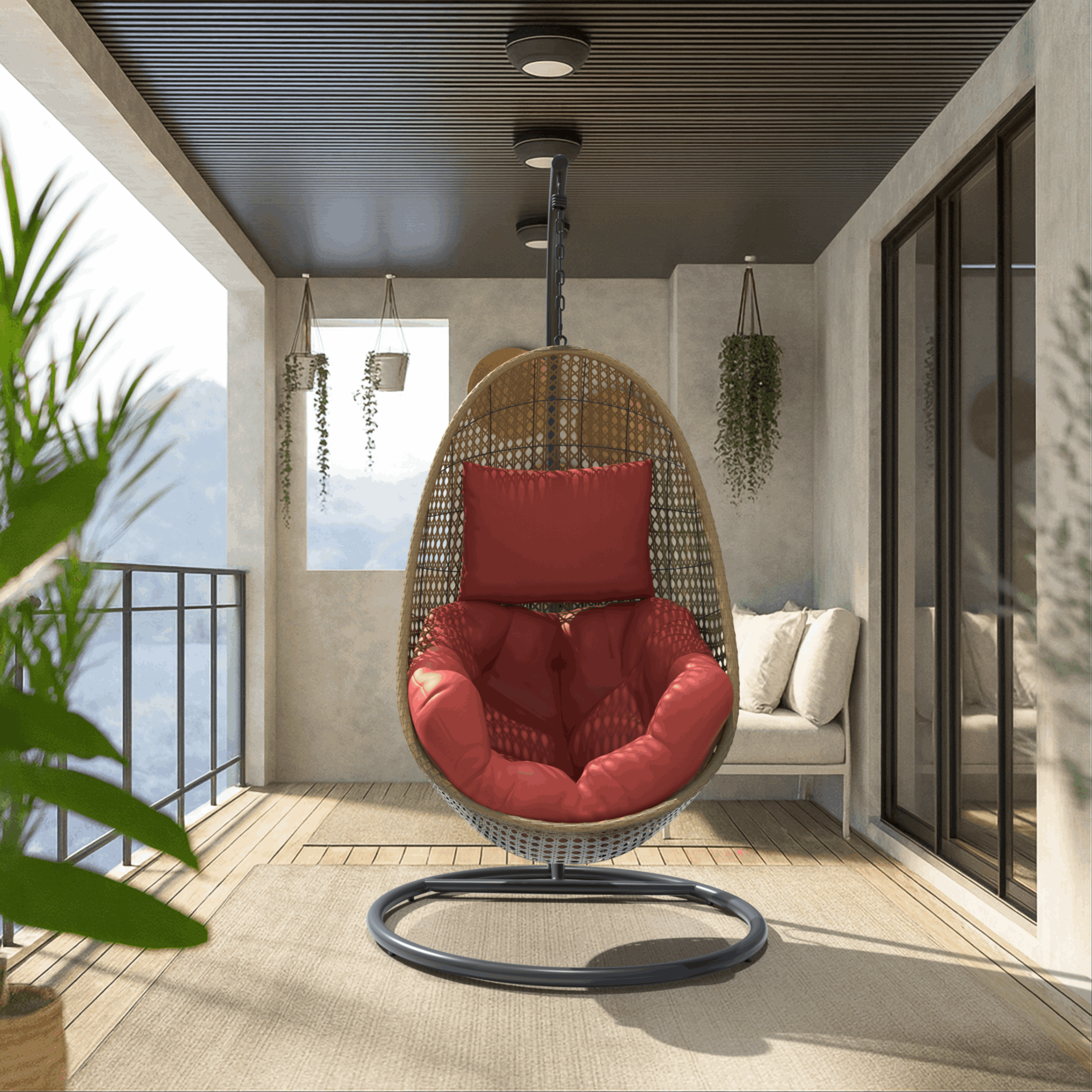 Tiago Single Seater Swing Chair